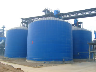 莱西水泥钢板库改造