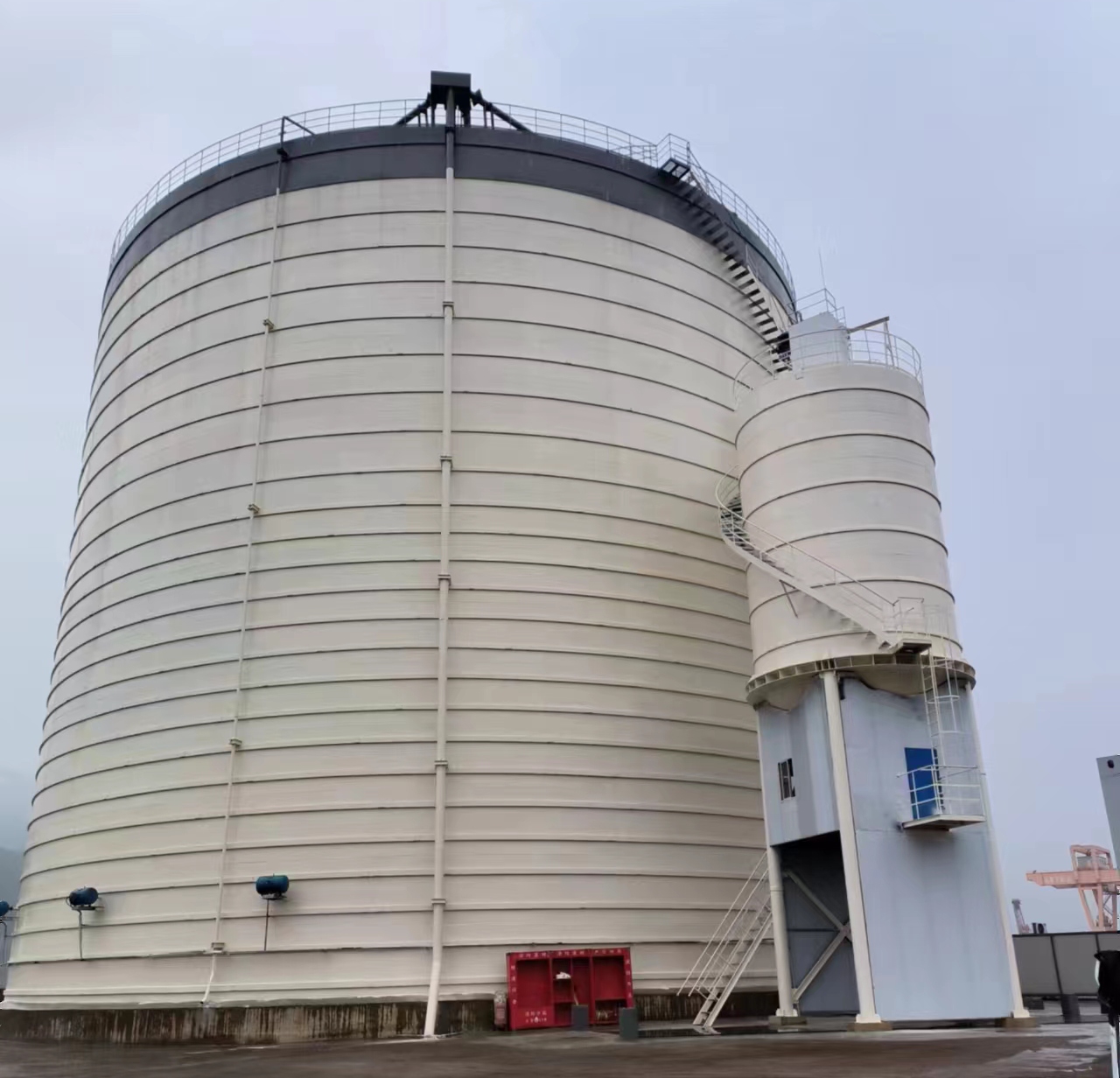 莱西10万吨水泥钢板库